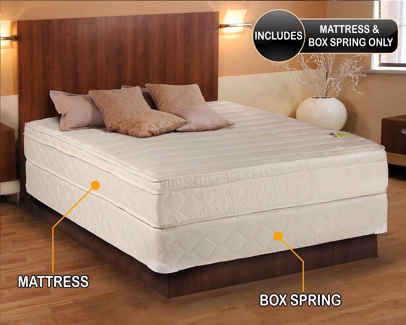 rest o pedic pillow top mattress